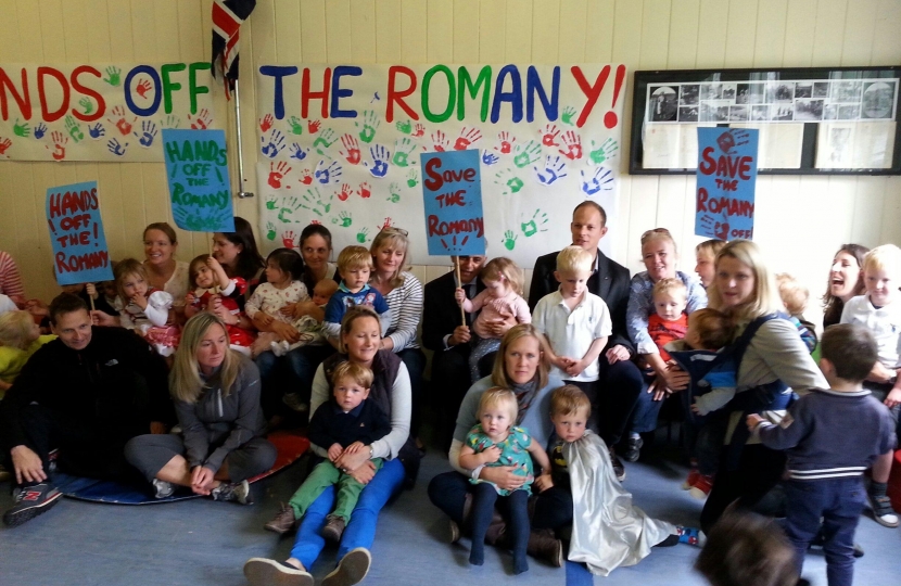 Dan with local playgroup in action at the Romany