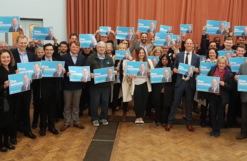 Dan Watkins selected as 2017 general election Conservatives candidate for Tooting