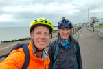 Dan working on new Herne Bay cycling and walking route