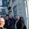 Councillor Dan Watkins, Councillor David Thomas and local campaigners Liz Harvey and Jane Thomas, in front of the Ship Inn, Herne Bay