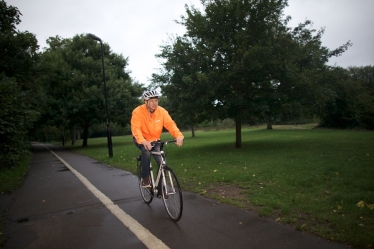 Dan is a keen cyclist and enjoys cycling across the Commons